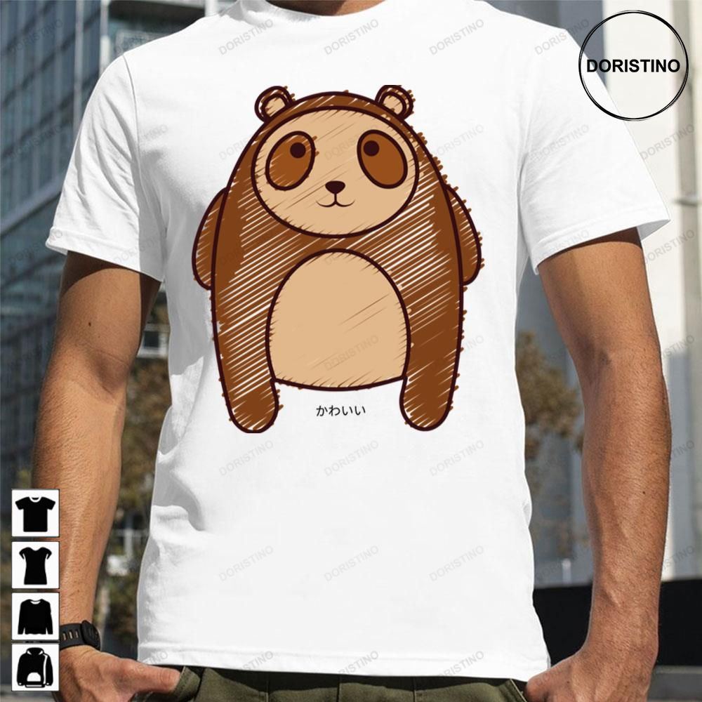 Kawaii Cute Panda Bear Animal Artwork Limited Edition T-shirts